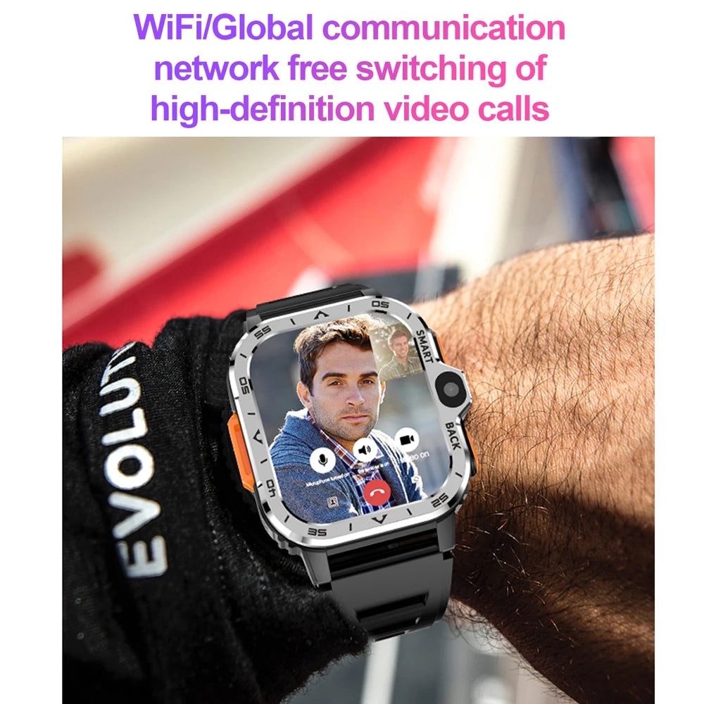 Raezure Valore smartwatch enabling high-quality video communication with WiFi and cellular switching