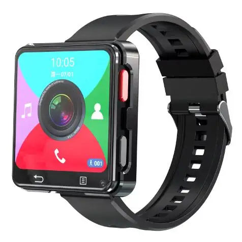 Raezure Elanthra smartwatch featuring bold touchscreen interface for calling, video, and smart app control